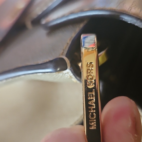 Michael Kors Shimmering Gold Satchel - Picture 10 of 10